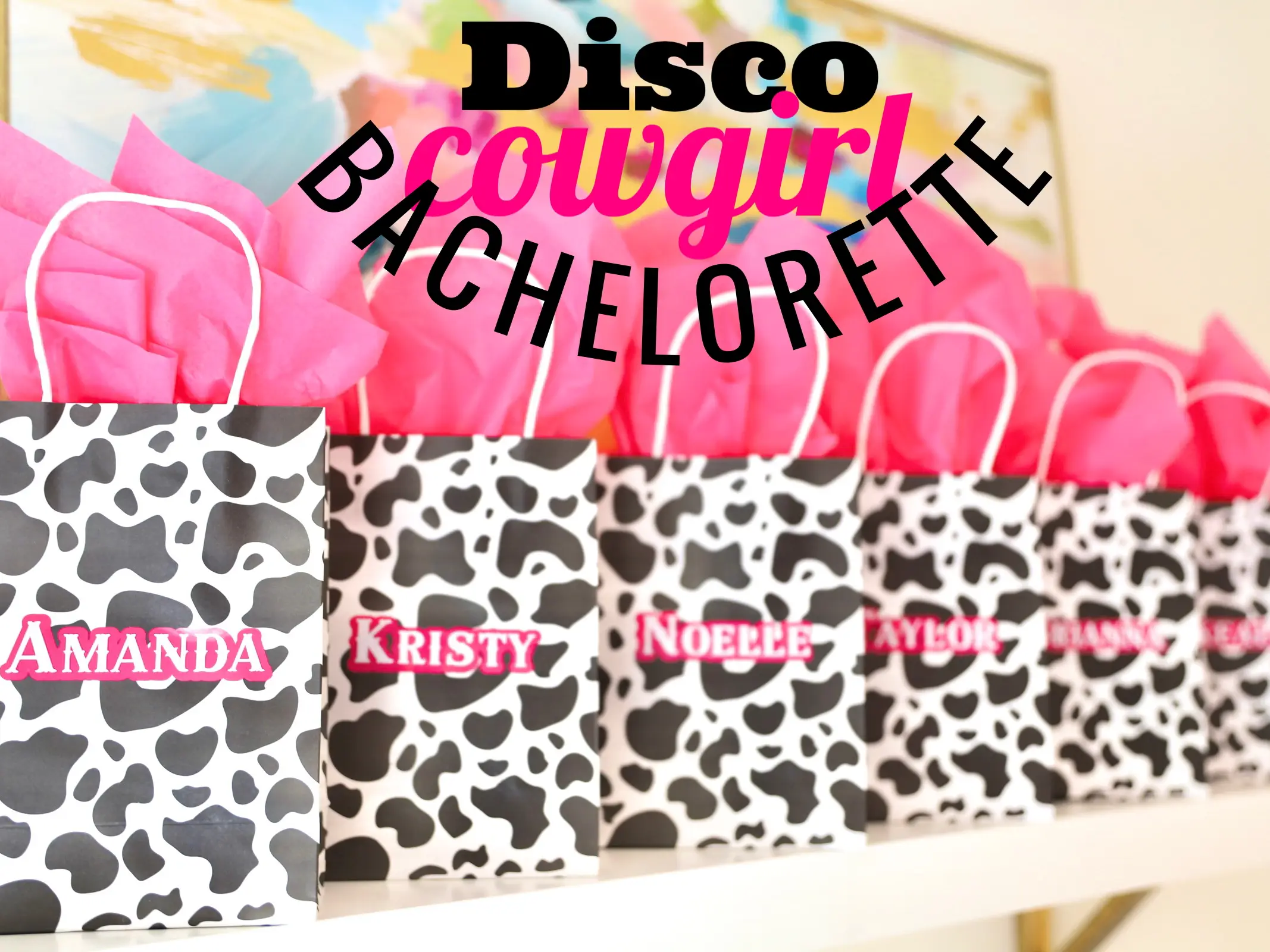 Last Disco Bachelorette Party Decorations - Black and Silver Balloon  Garland Kit, Disco Ball Balloons, for Western Cowgirl Nashville  Bachelorette Party Decor, Bridal Shower, Bride to Be Party 