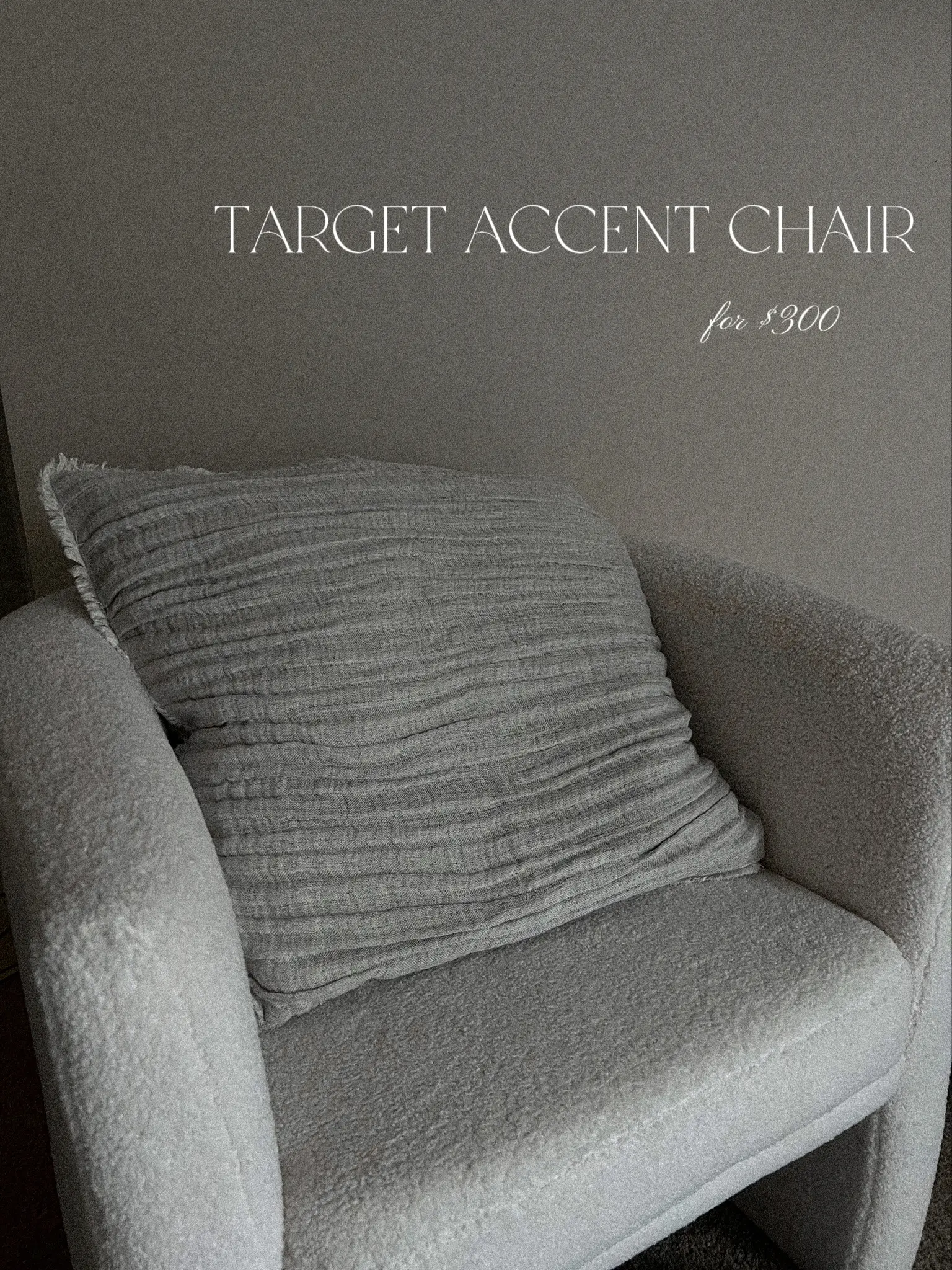 Target gray accent online chair