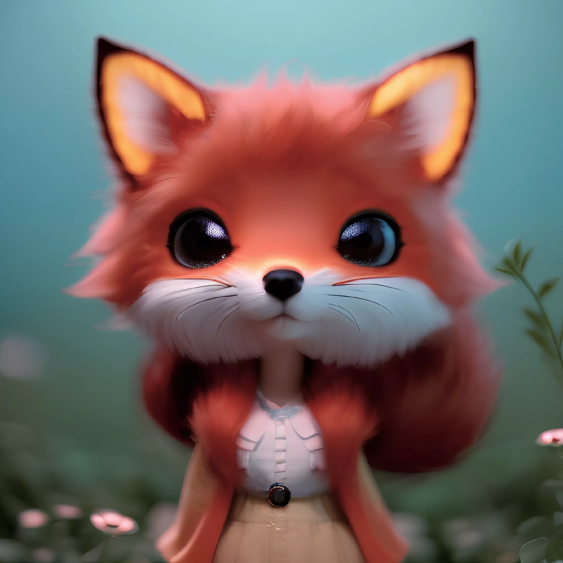 humanoid fox