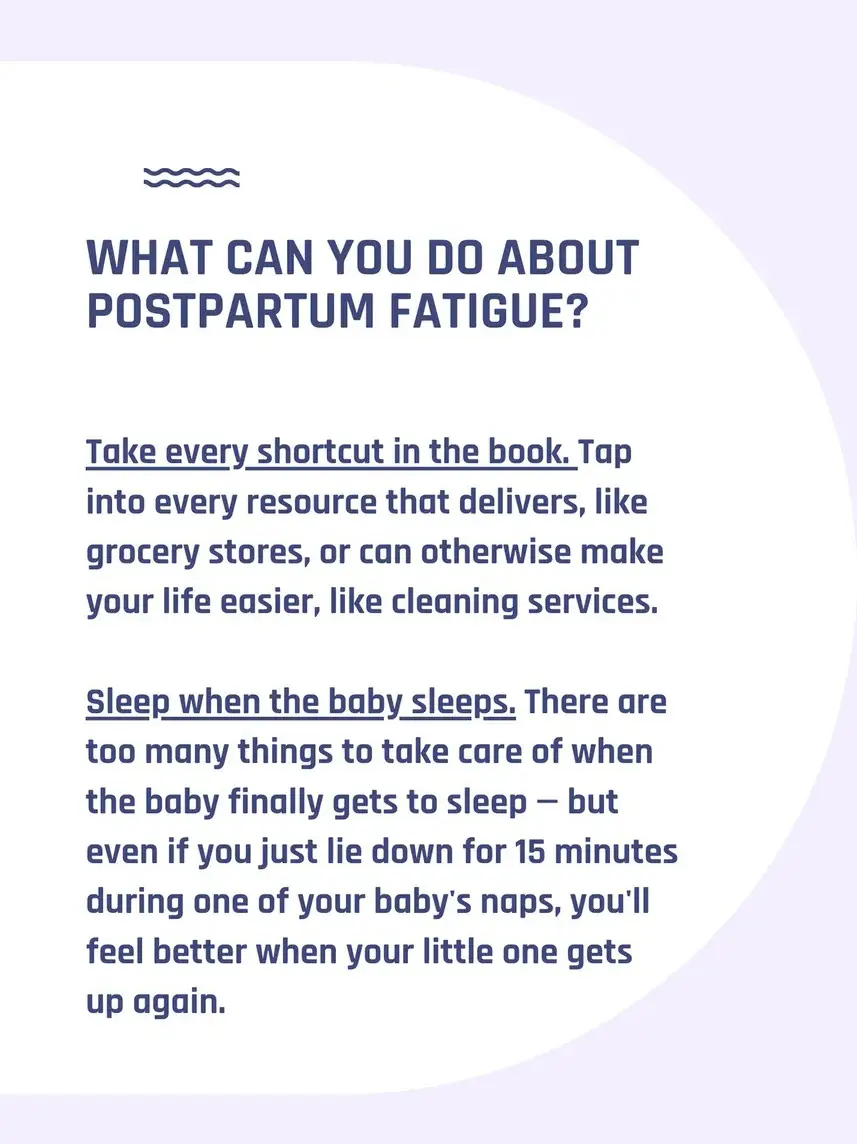 Postpartum Fatigue: How to Cope With New Mom Exhaustion