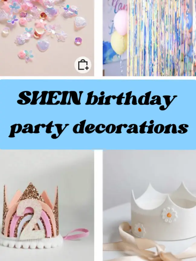 Shein - Cake Toppers - Stickers - Pennants - PNG 