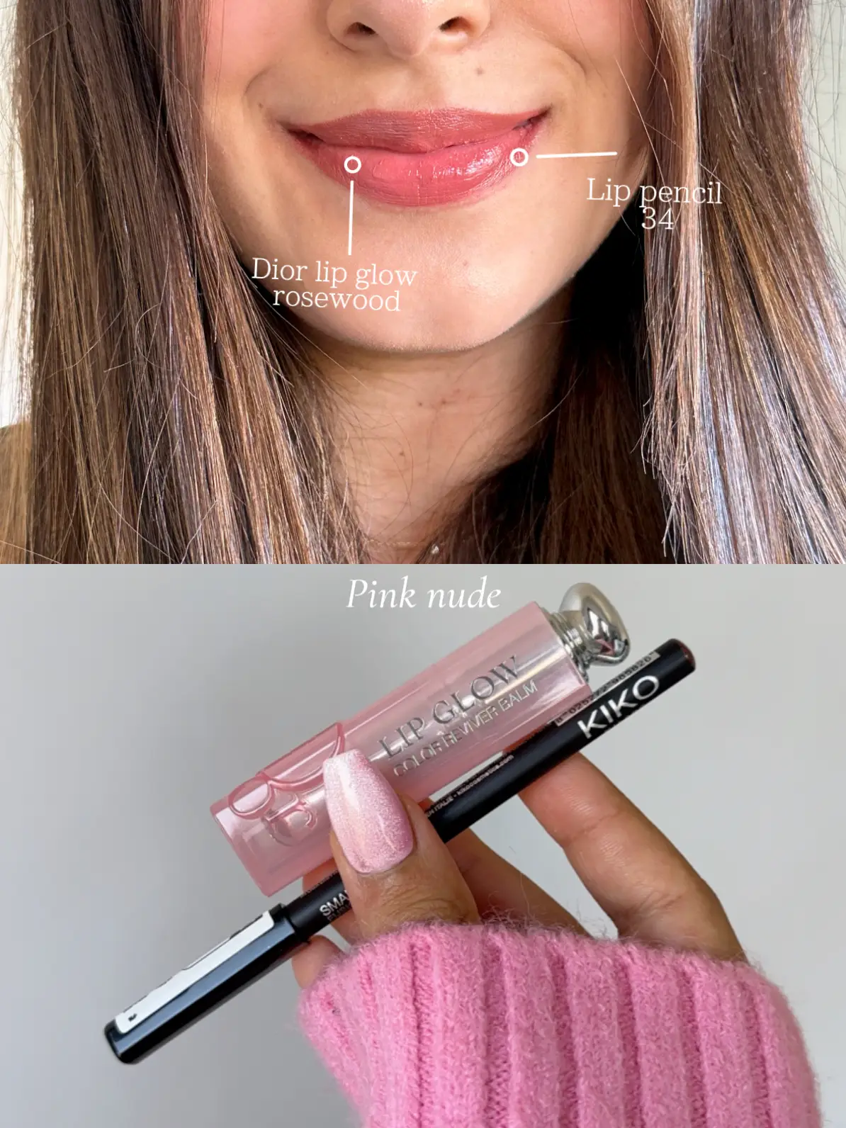 Dior pink lip outlet liner