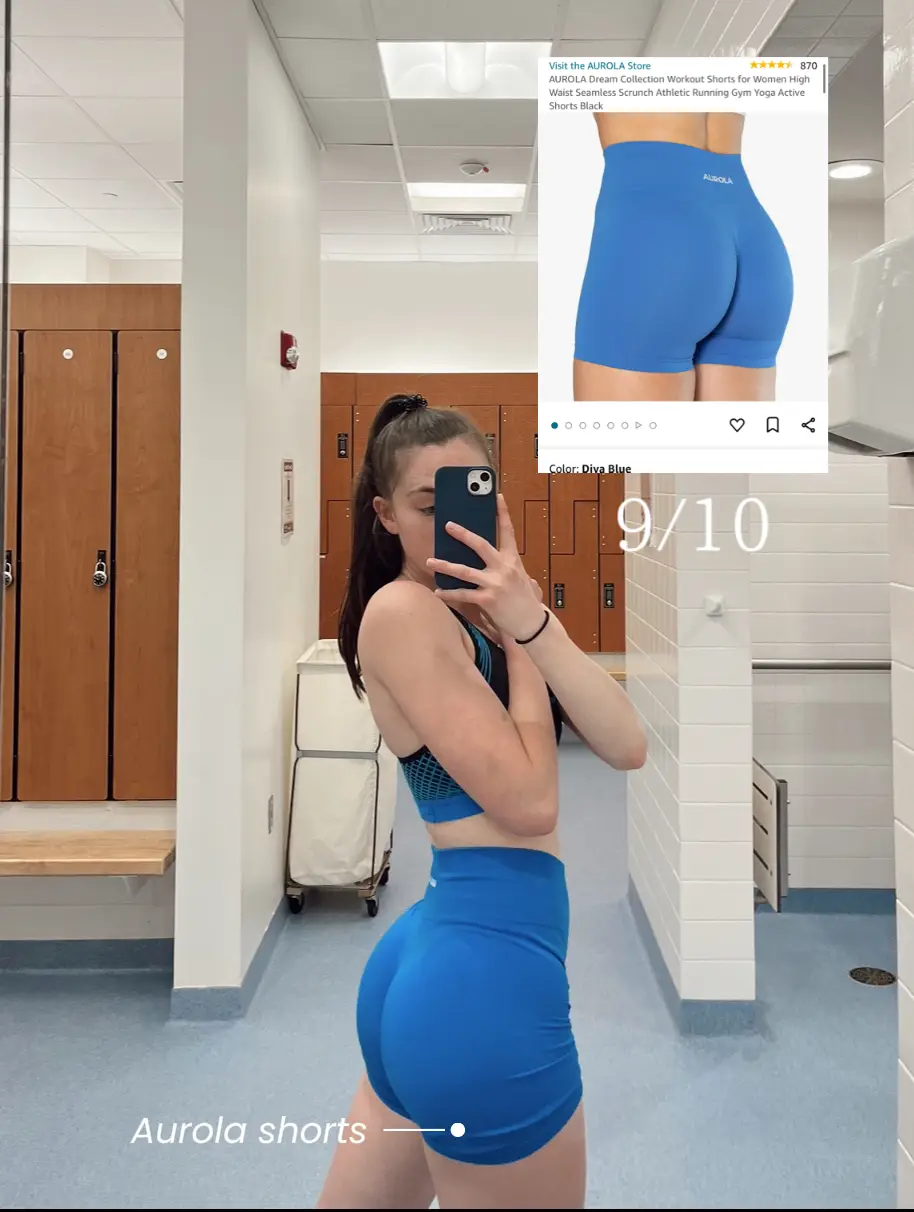 AUROLA Dream Collection Workout Leggings for Women High Waist Seamless  Scrunch Athletic Running Gym Fitness Active Pants [Video] [Video]