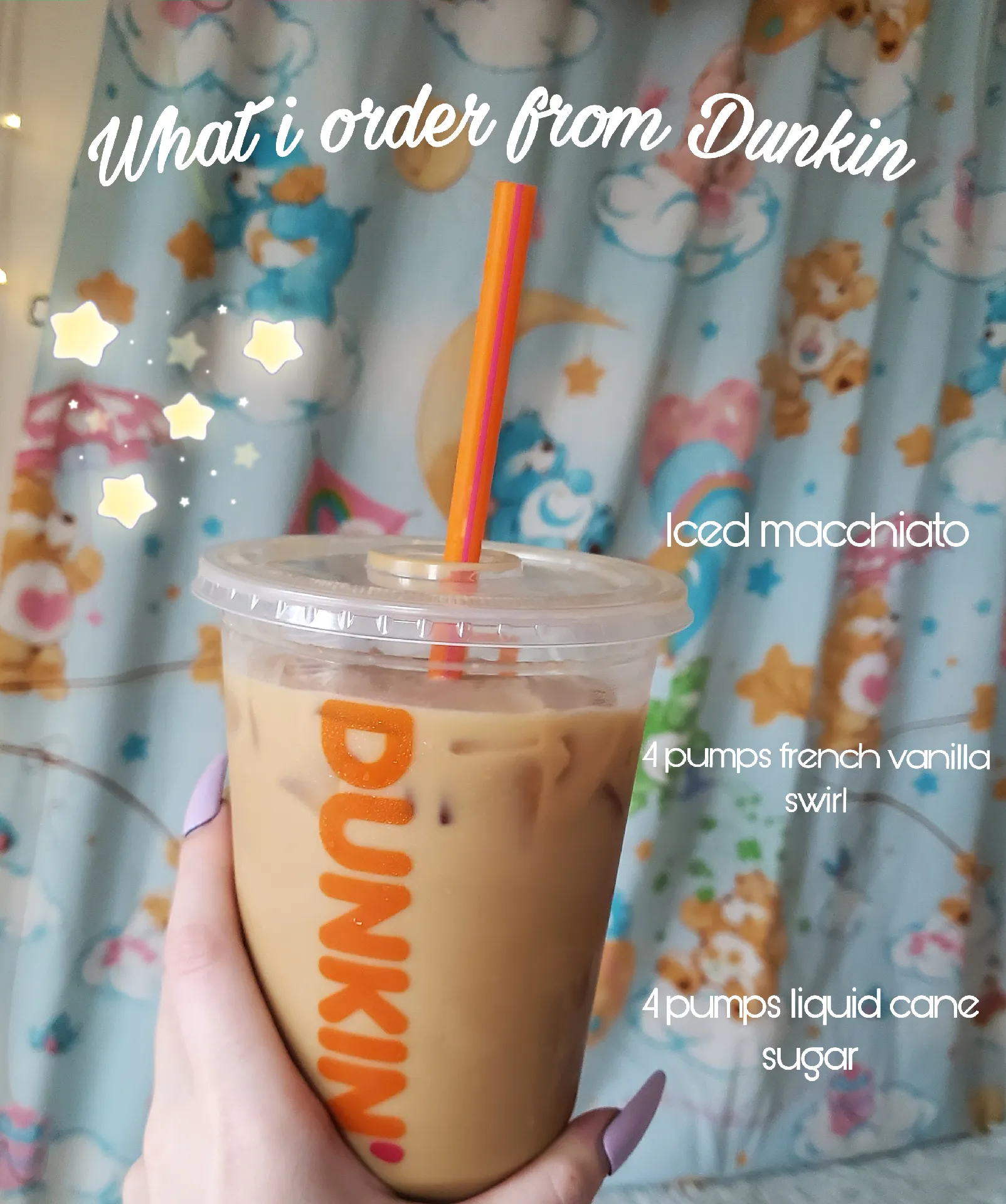 dunkin french vanilla swirl pump