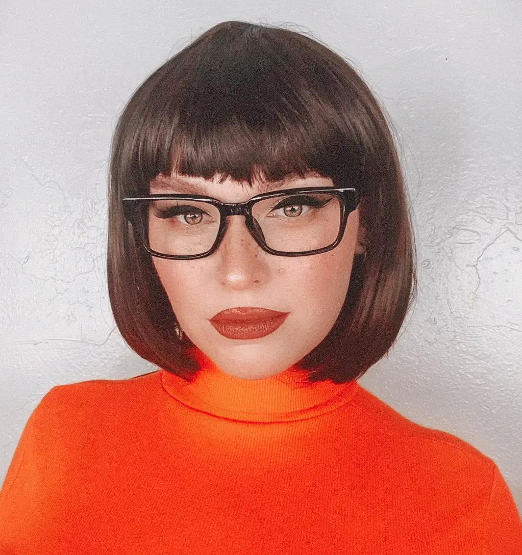 Do you prefer Velma left or right? 🧡🧡 #velma #cosplay