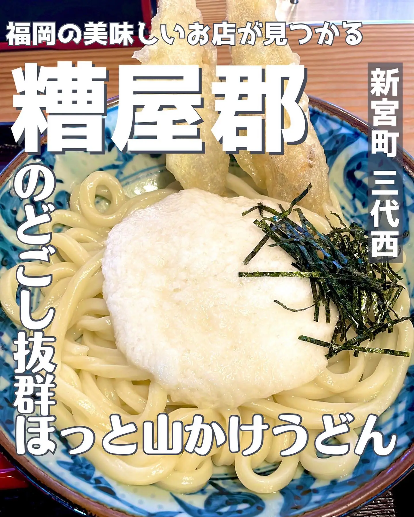 ふわふわほっと山かけうどん | なおすけ【福岡ぼっち飯】が投稿したフォトブック | Lemon8