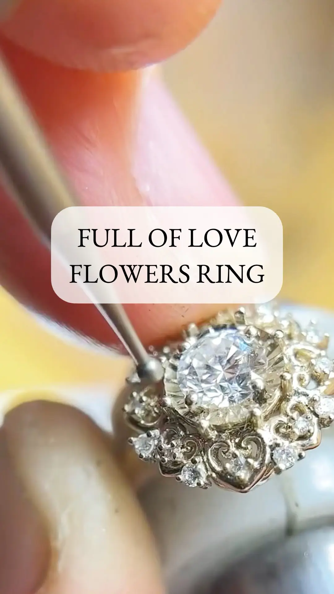 Full of love flowers ring, Video published by MLJ