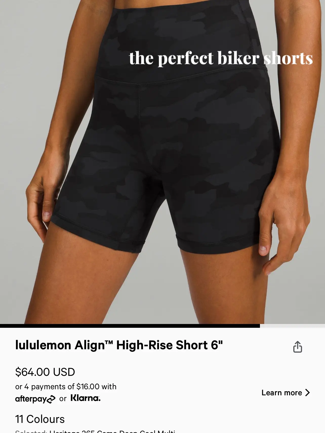 the best, most snatched, buttery softest lululemon biker shorts dupe i