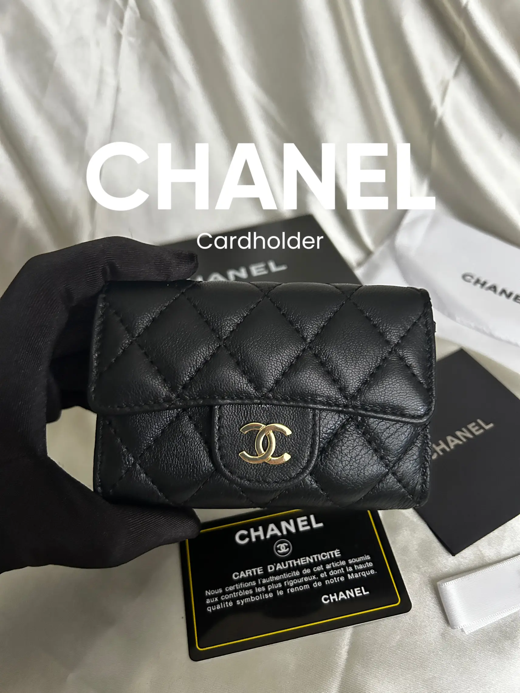 Chanel Classic Grained Leather Card Holder (Wallets and Small Leather  Goods,Cardholders)