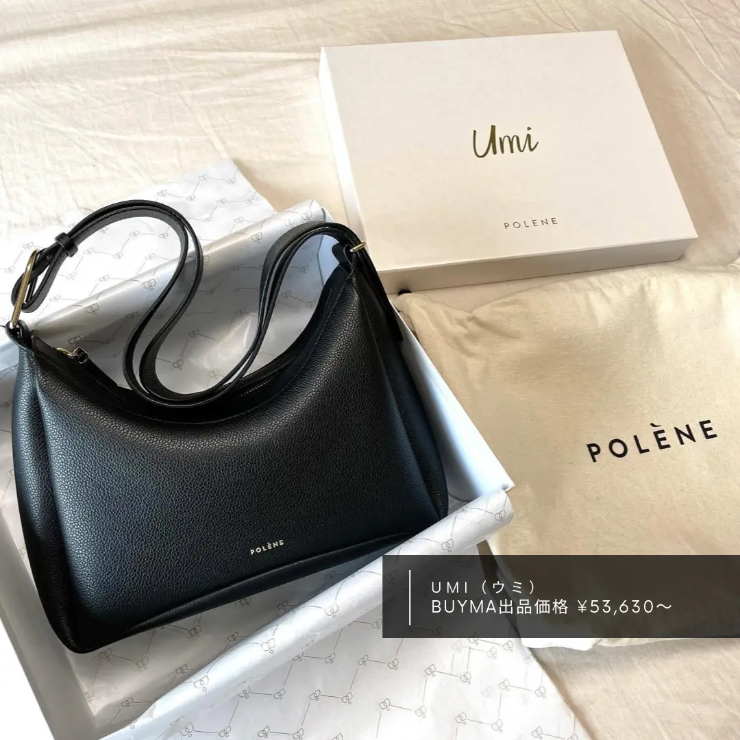 かわださんさま専用　POLENE Mini EDITION ブラック箱と袋も一緒にお付けいたします