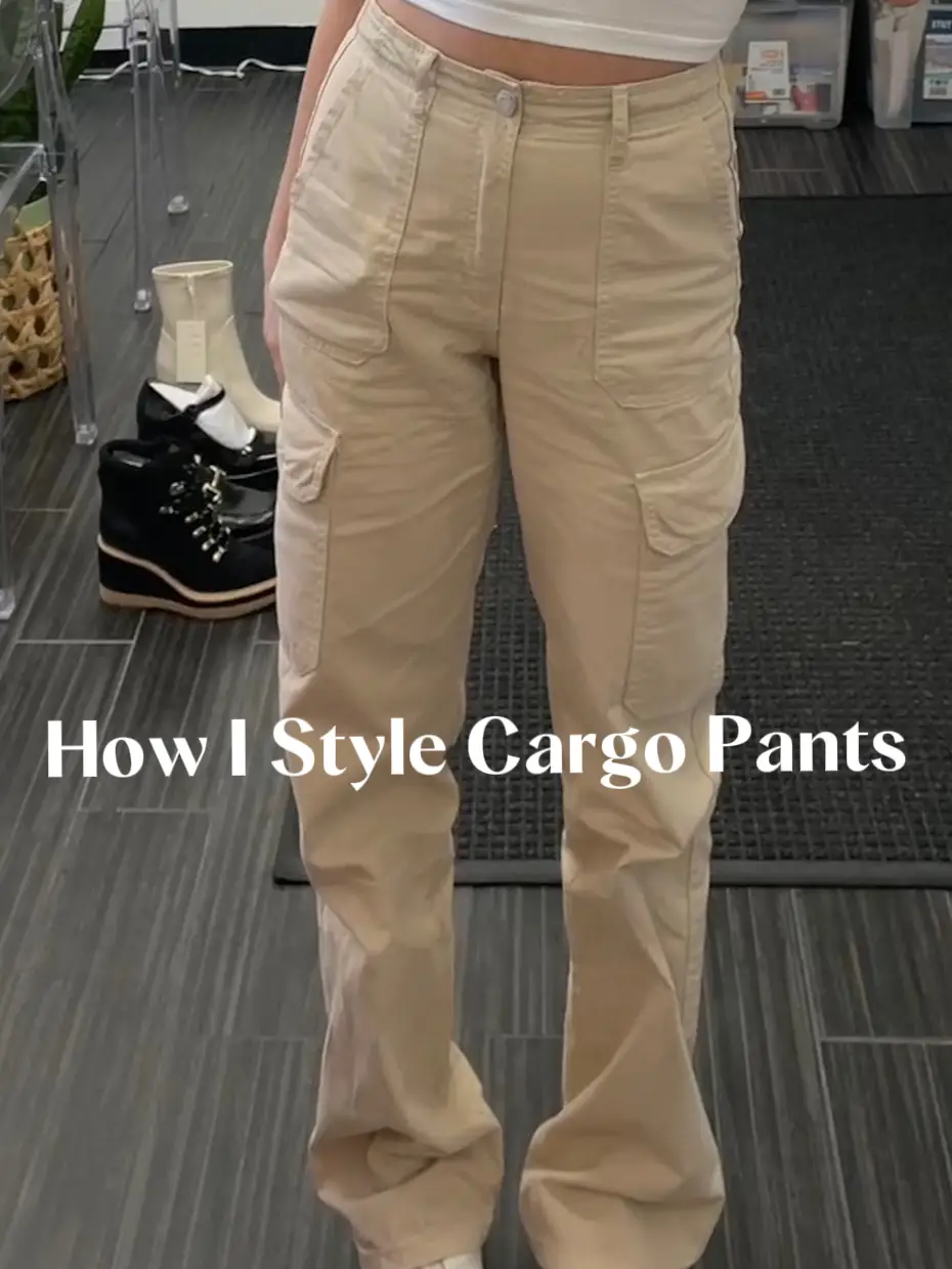 How to Style: Khaki Cargo Pants🧍🏽‍♂️#affordablefashion