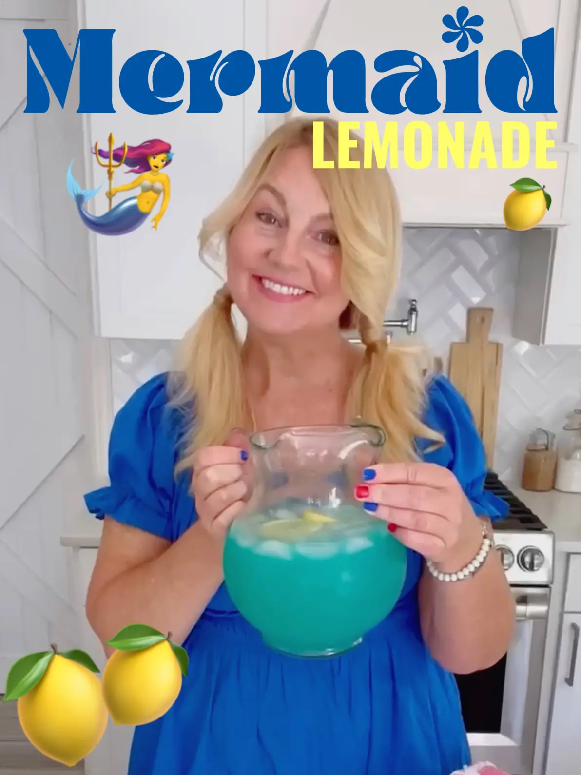 Mermaid Lemonade Recipe Video published by Amy Locurto 💕 Lemon8