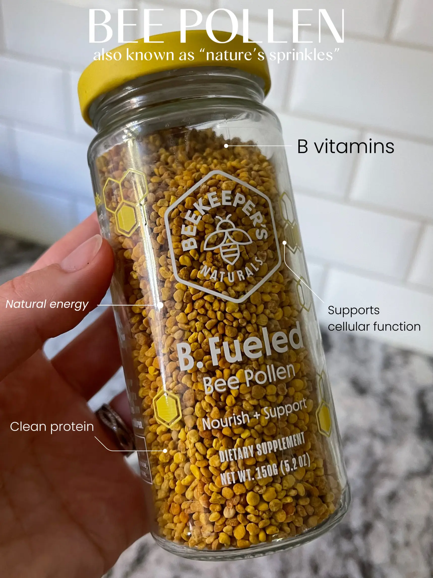 Beekeepers Naturals Bee Pollen