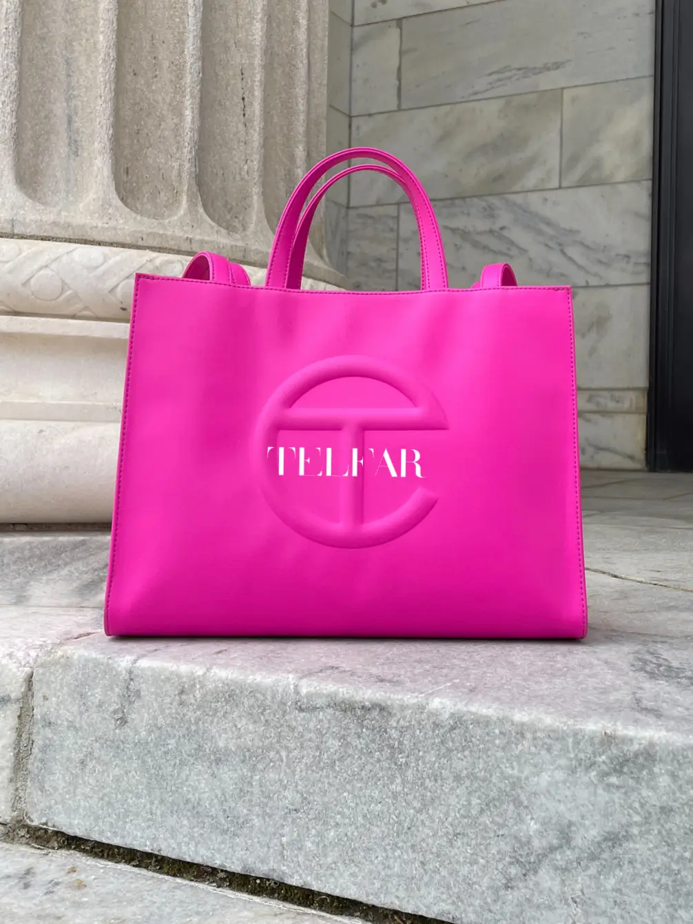 Ugg x Telfar Introduce Baby Pink and Blue Versions of Their Popular Shopper  Bags - EBONY