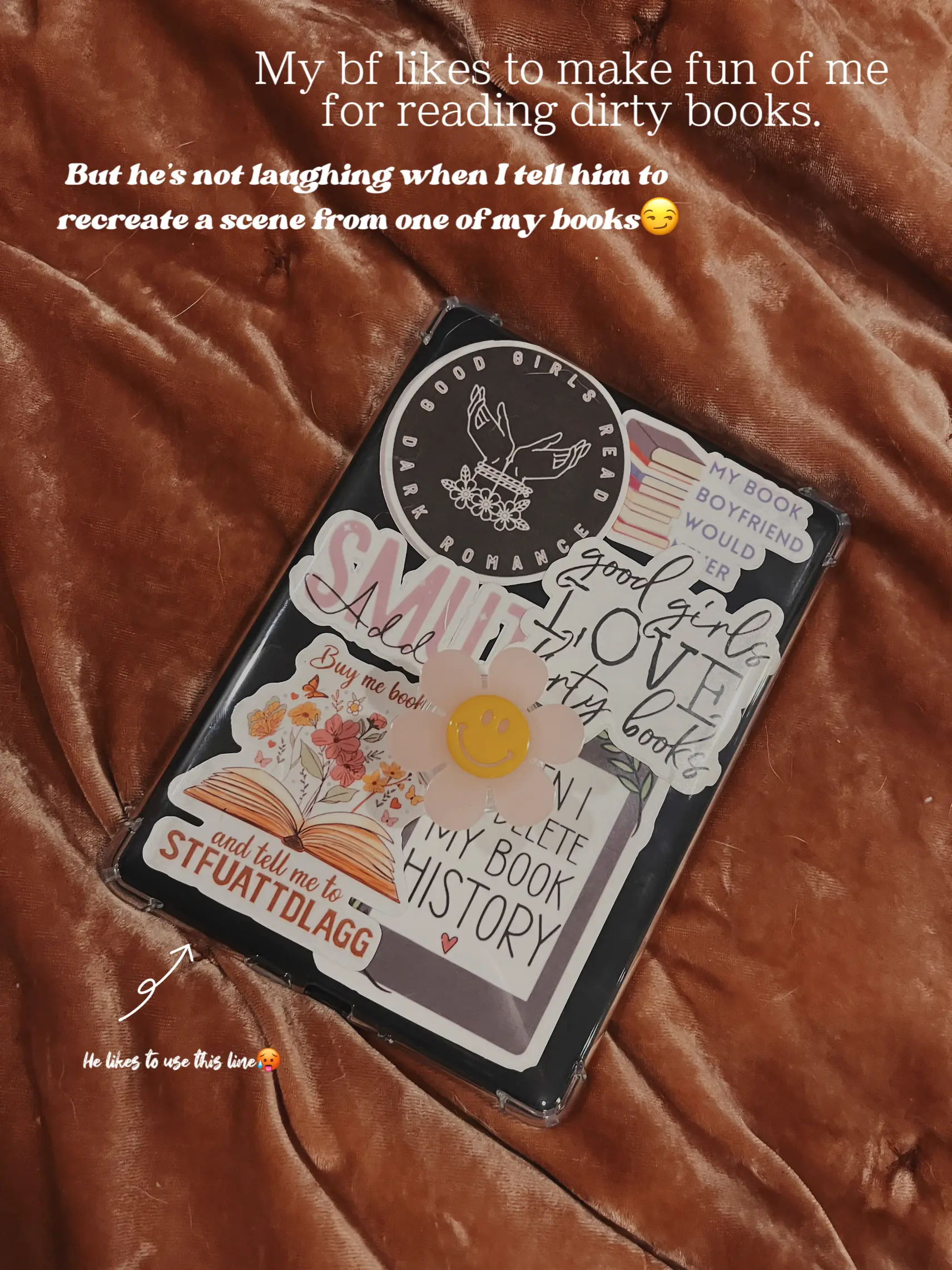 Russ Good Girl Sticker for Kindle Paperwhite Case, Trendy Tiktok