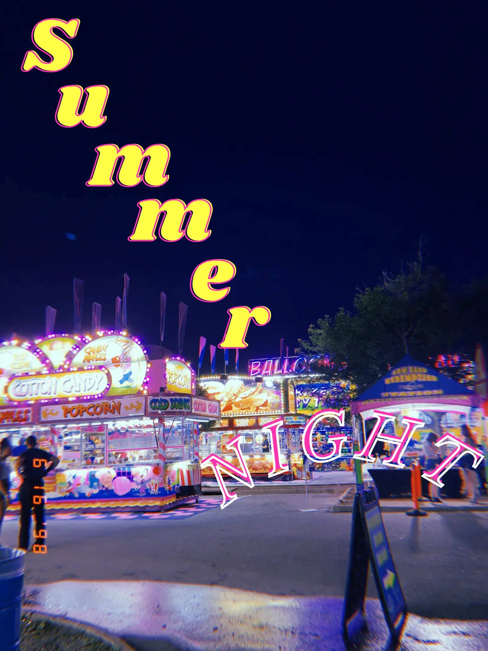 Summer night - At the fair 🍿 | Gallery posted by Allisonrebekeh | Lemon8