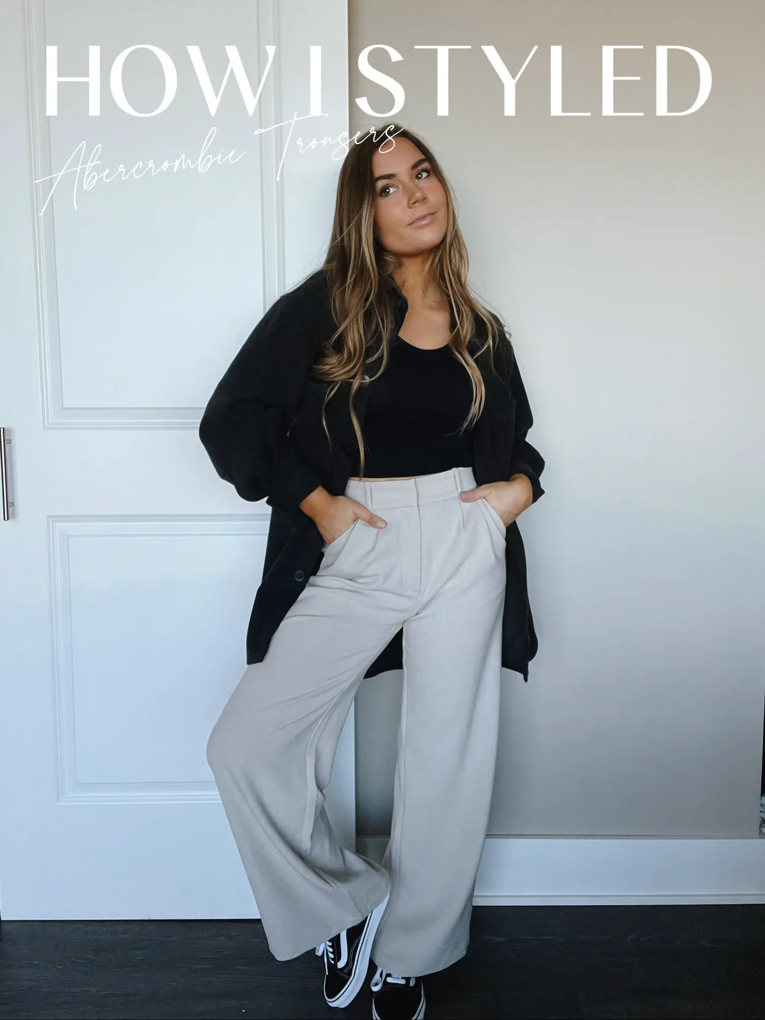 Abercrombie & Fitch Sloane Pants Review: How to Style Sloane Trousers - The  Travelin' Gal