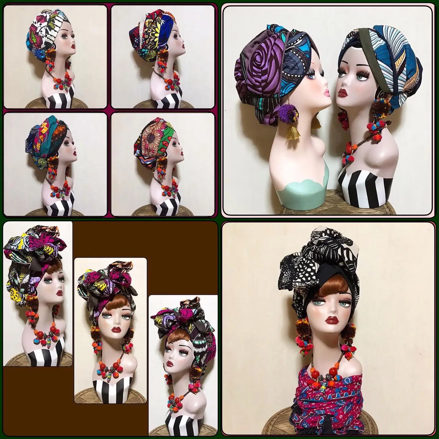 ヘアターバンショップ kimika 種類あれこれ 初投稿 | kimika.turban が