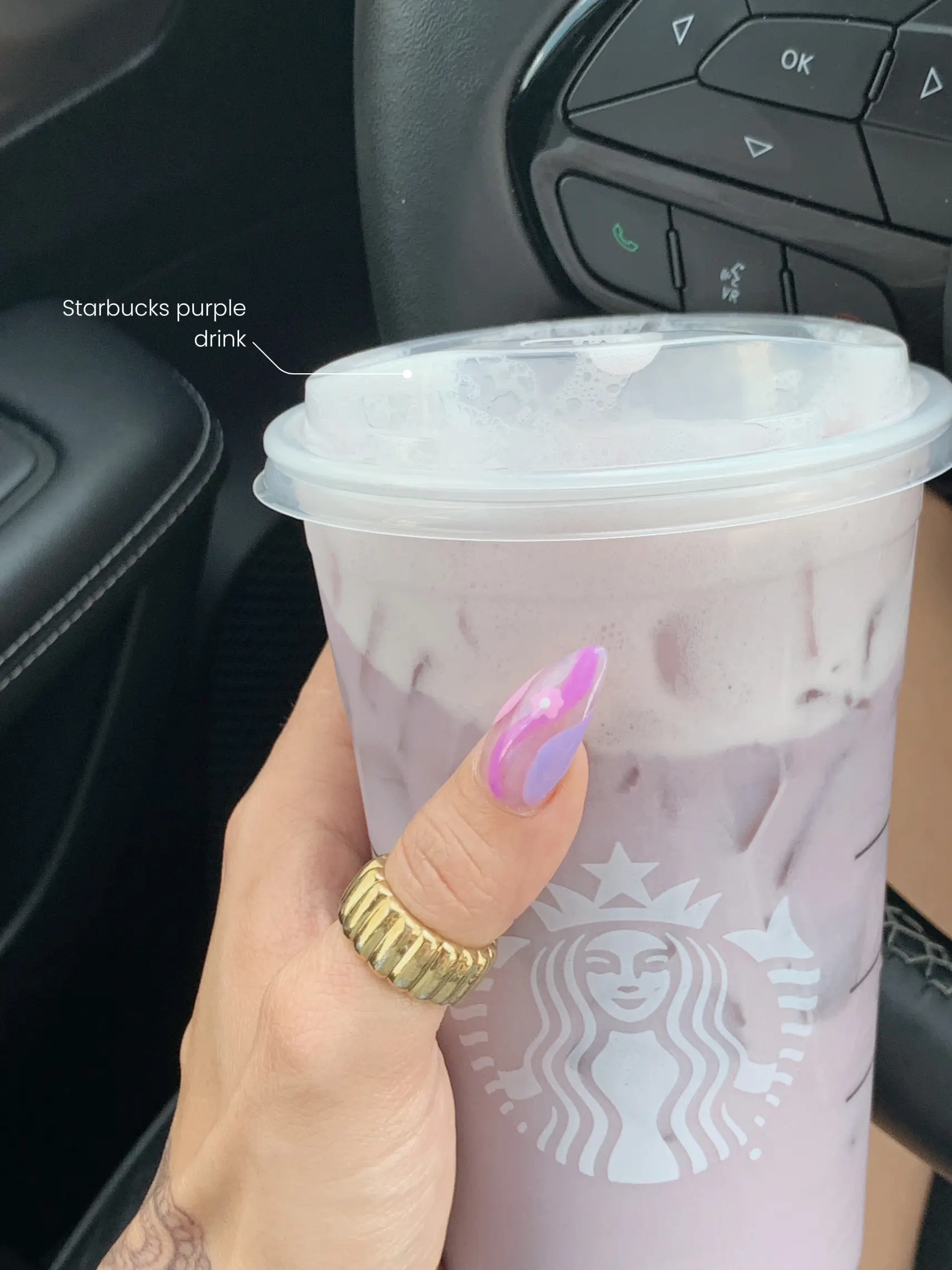 Starbucks Purple Drink Recipe {Lavender Haze} - We are not Martha