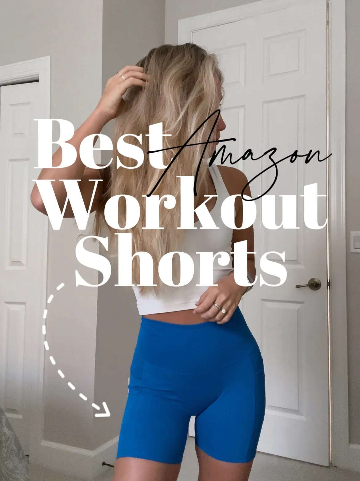 Unthewe Workout Butt Lifting Shorts for Women High Waisted