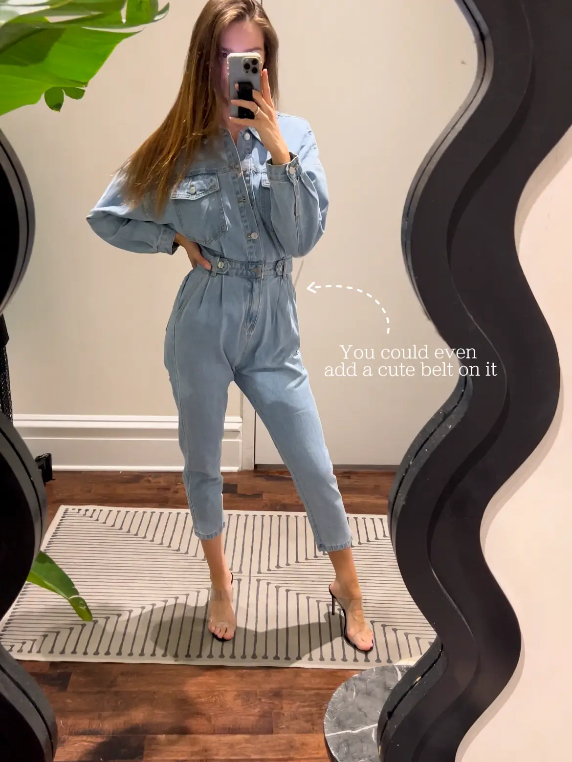 Denim Cutie Jumpsuit - Dark Wash, Fashion Nova, Jumpsuits