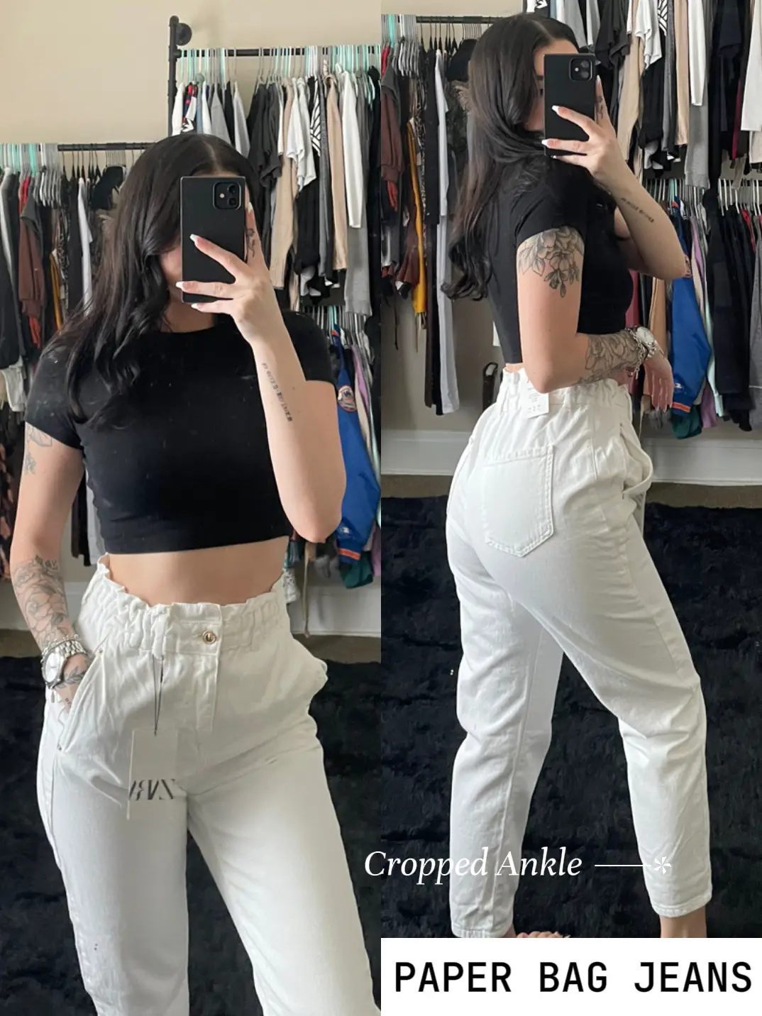 How to Style Paper Bag Pants: 6 Paper Bag Pants Outfits - 2024