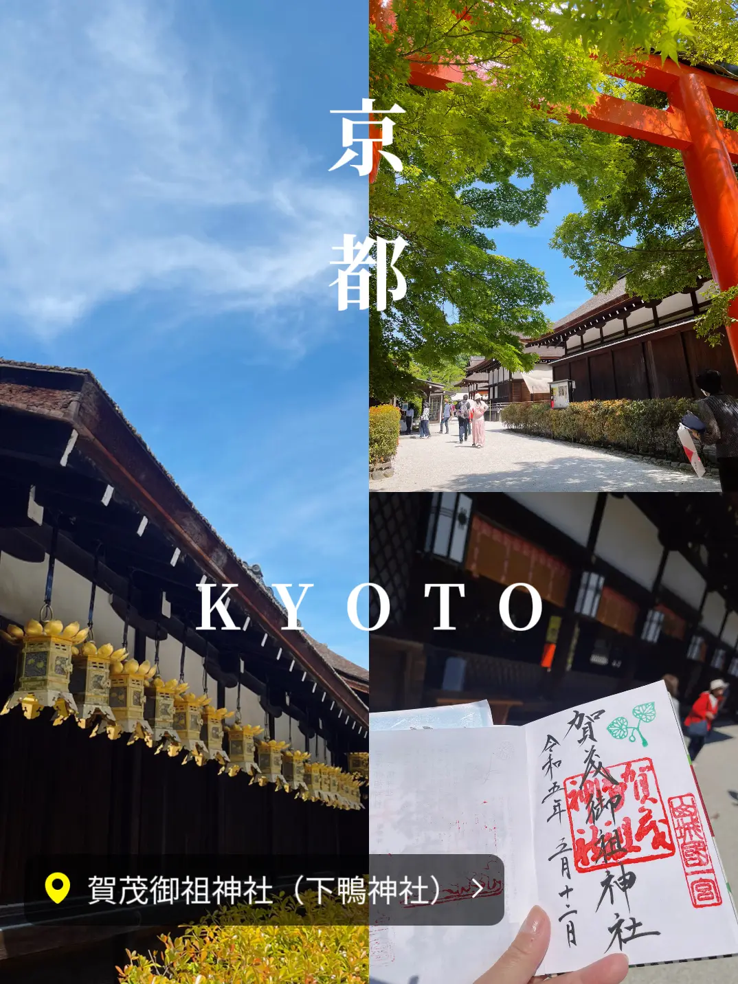 京都 世界遺産 ✨パワースポット下鴨神社✨ | Mayumi Tが投稿したフォトブック | Lemon8