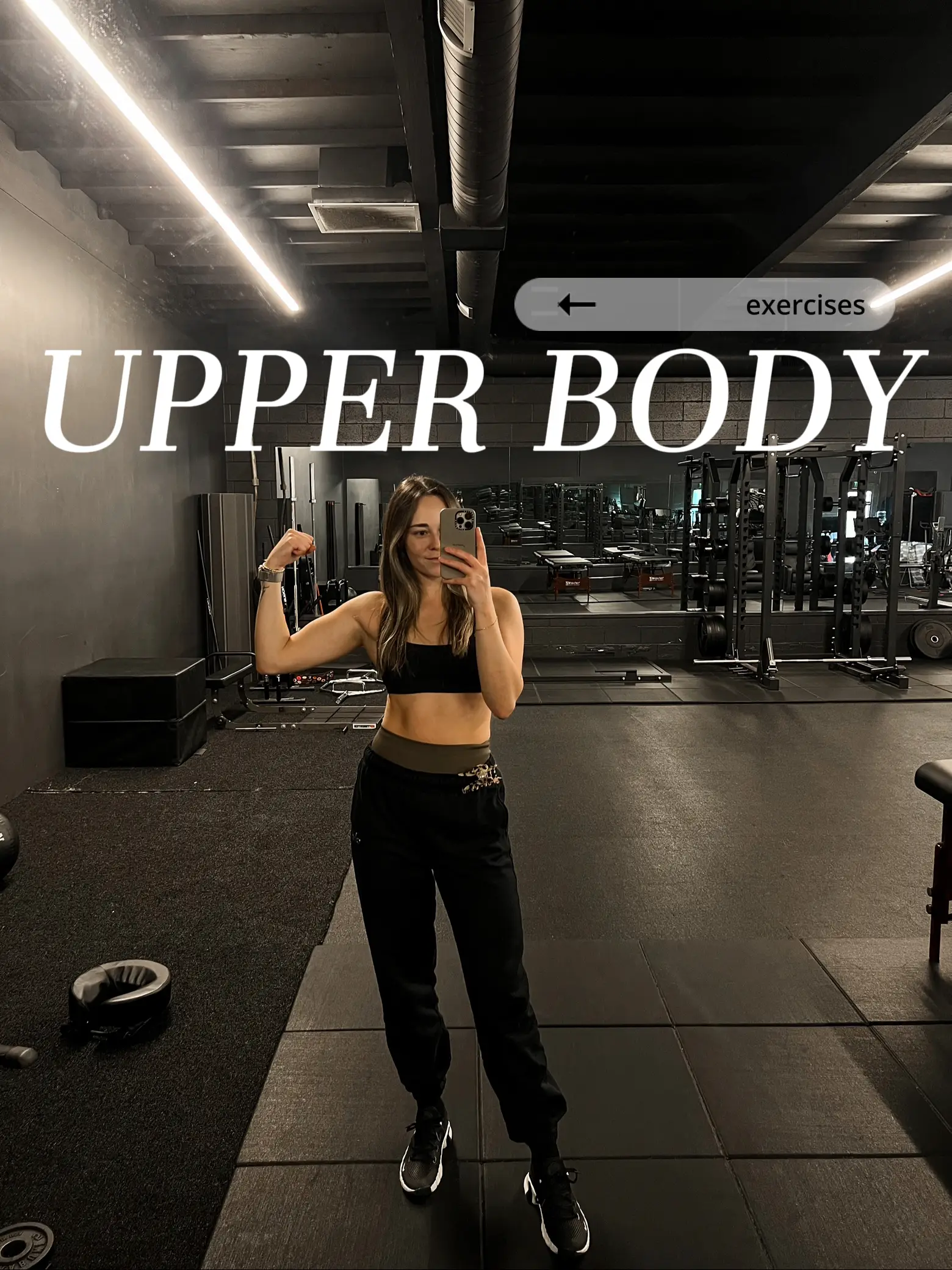 SHY GIRL UPPER BODY WORKOUT 💪🏼 SAVE THIS ✓ Did this one at home