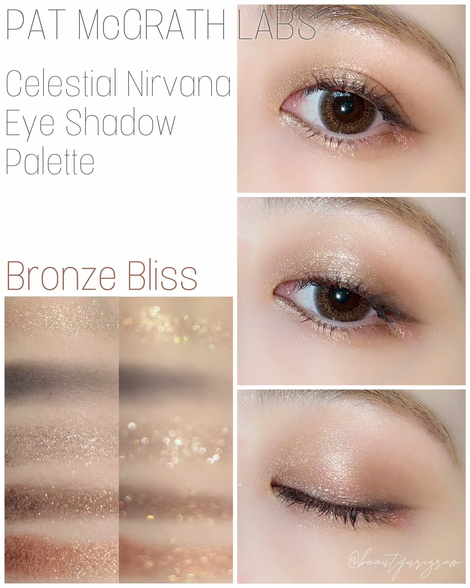 Buy this!! Glittering yet easy-to-use color scheme eyeshadow