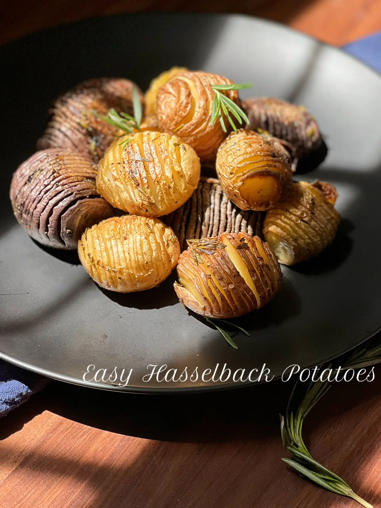 How to Slice Hasselback Potatoes - Rasa Malaysia