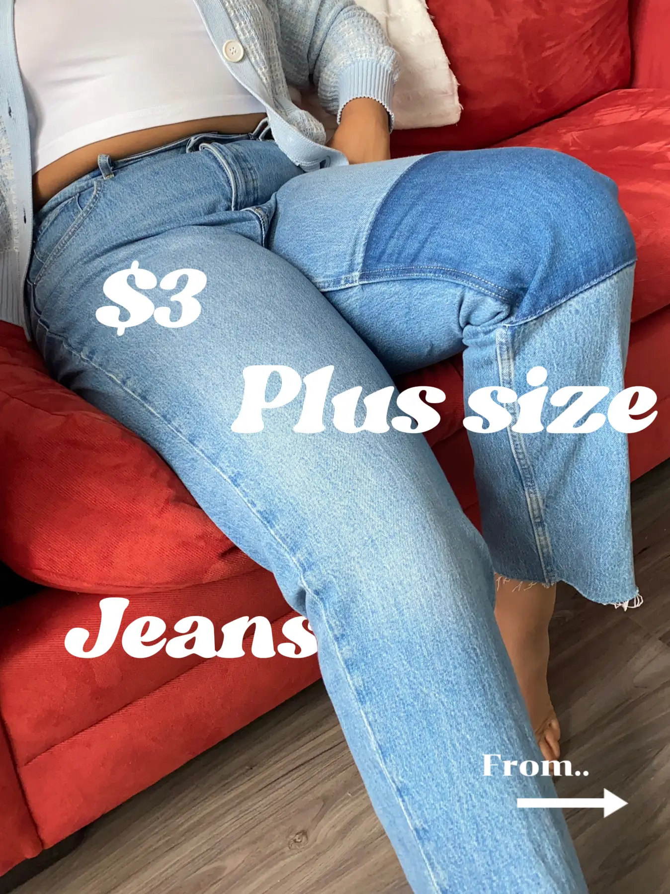 Sofia Vergara Jeans Womens Plus Size 20 Bagi Boyfriend Pants Distressed  Ladies