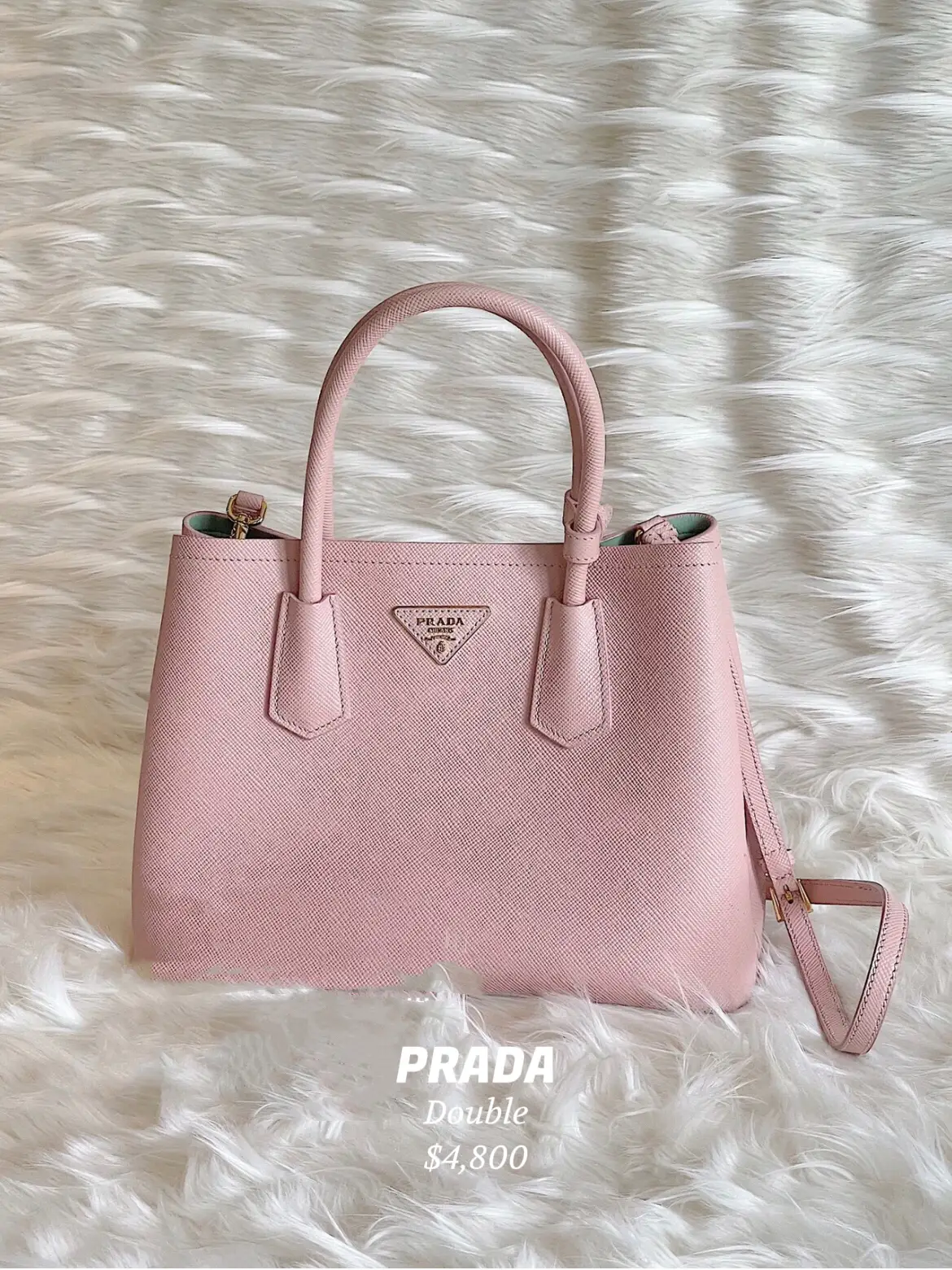 Hot pink prada online purse