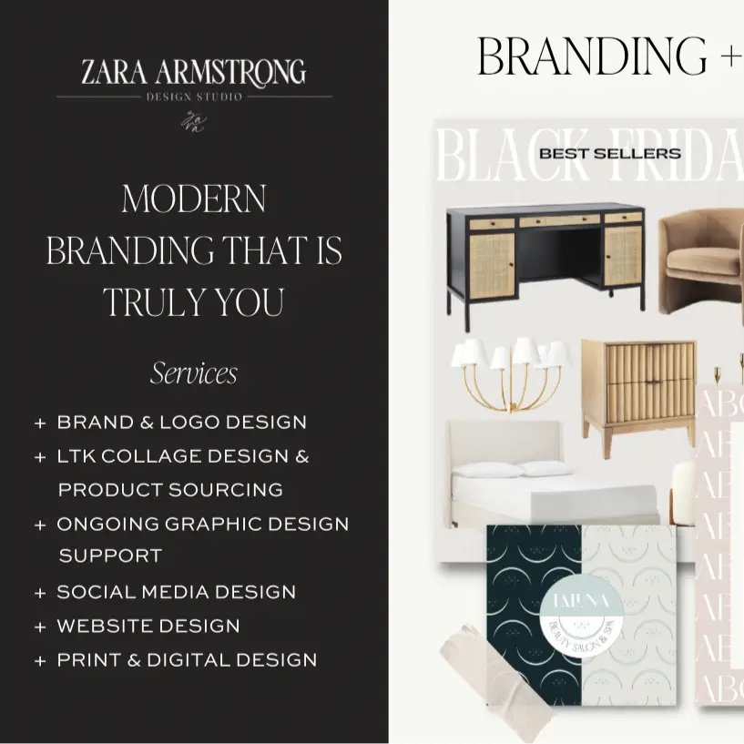 Branding + LTK Collage Design for Influencers | Gallery posted by Zara ...