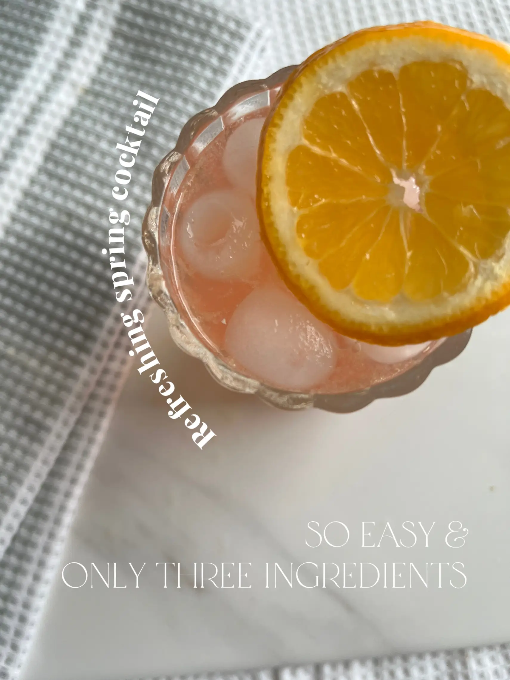 Let's make a springy refreshing cocktail ✨🍹's images