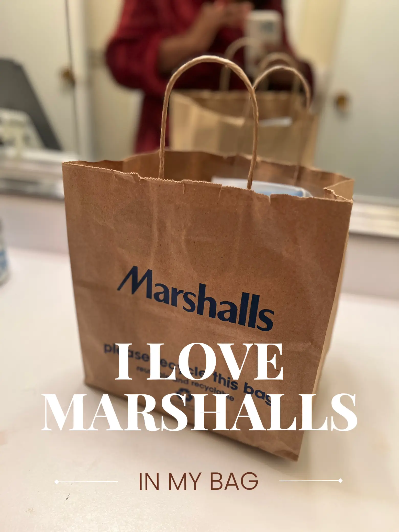 NEW Marshalls Shopping Bag Reusable Travel Tote Colorful Paint Brushes NWT