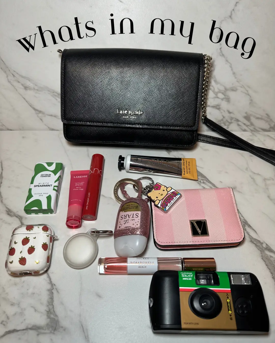 what's in my bag 👜, Gallery posted by katrinaaa