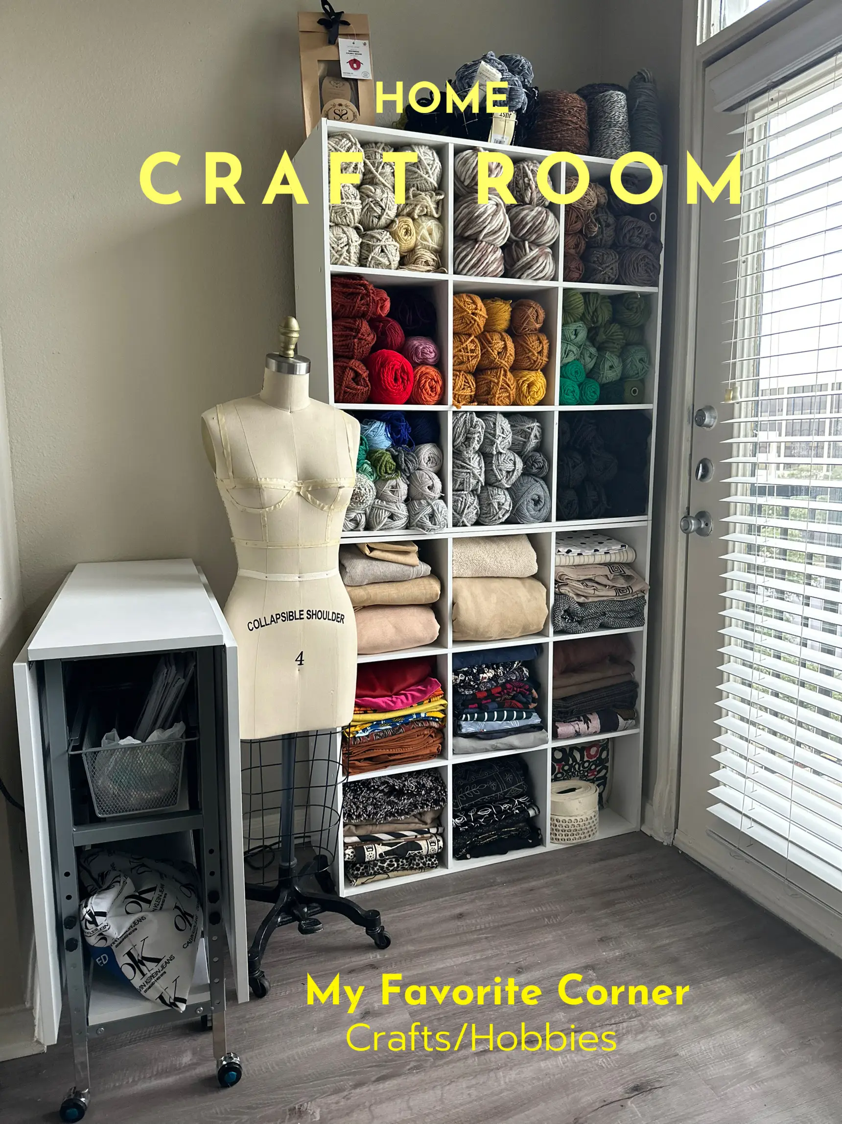 AFFORDABLE CRAFT ROOM STORAGE - Dollar Tree #craftroomorganization