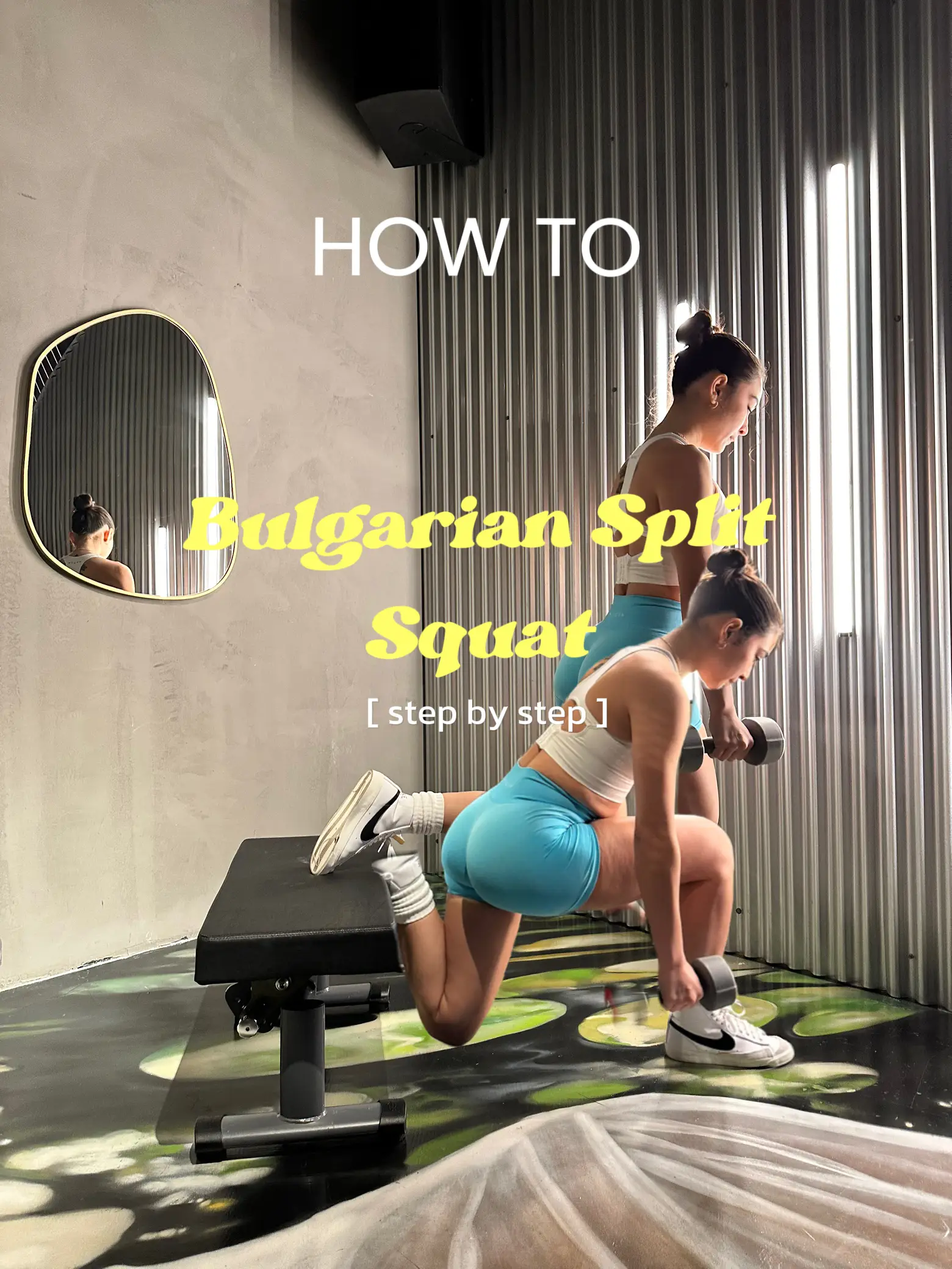 Split discount squat step