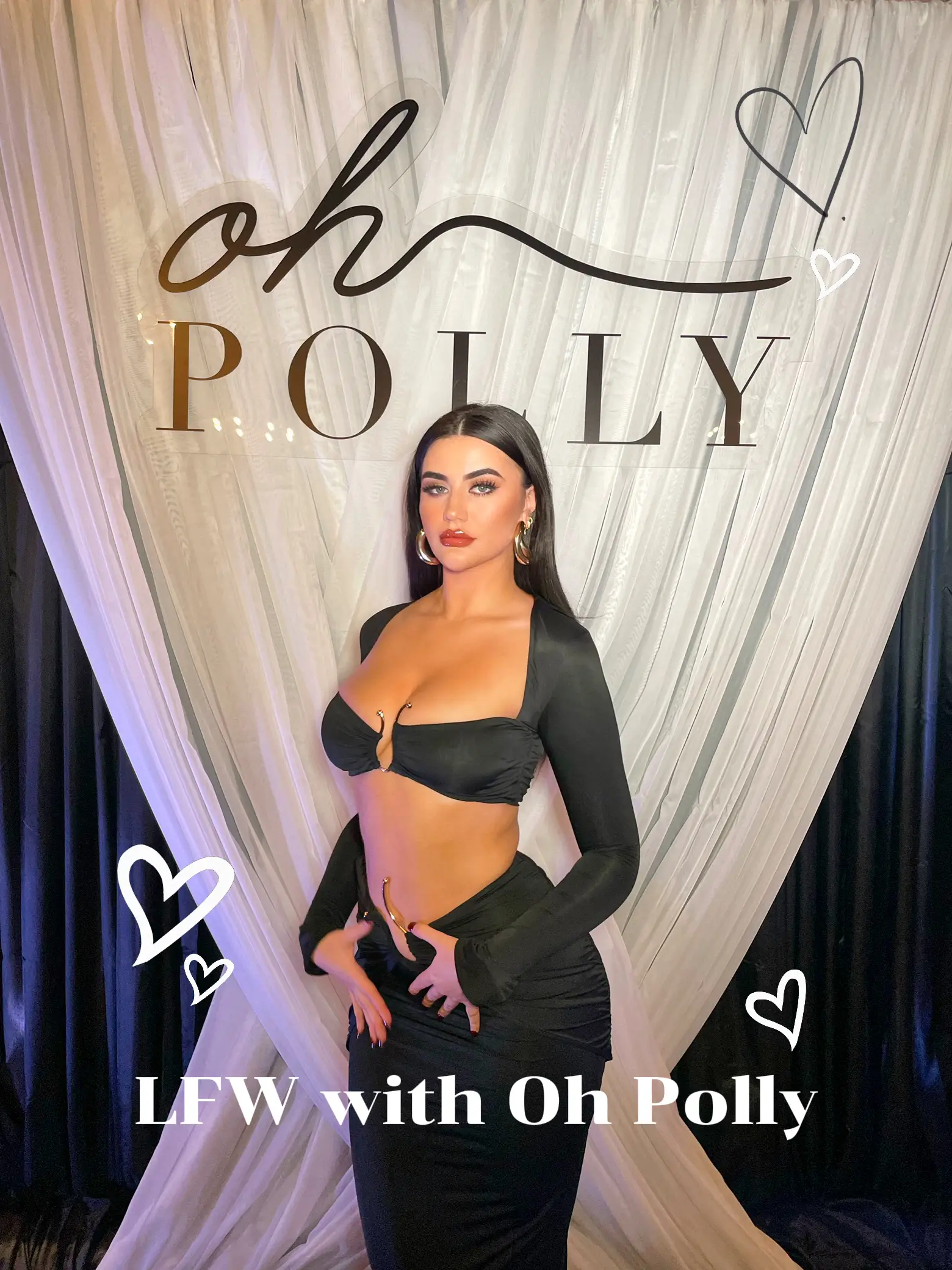 Introducing the Oh Polly girl: The ultra glam party princess