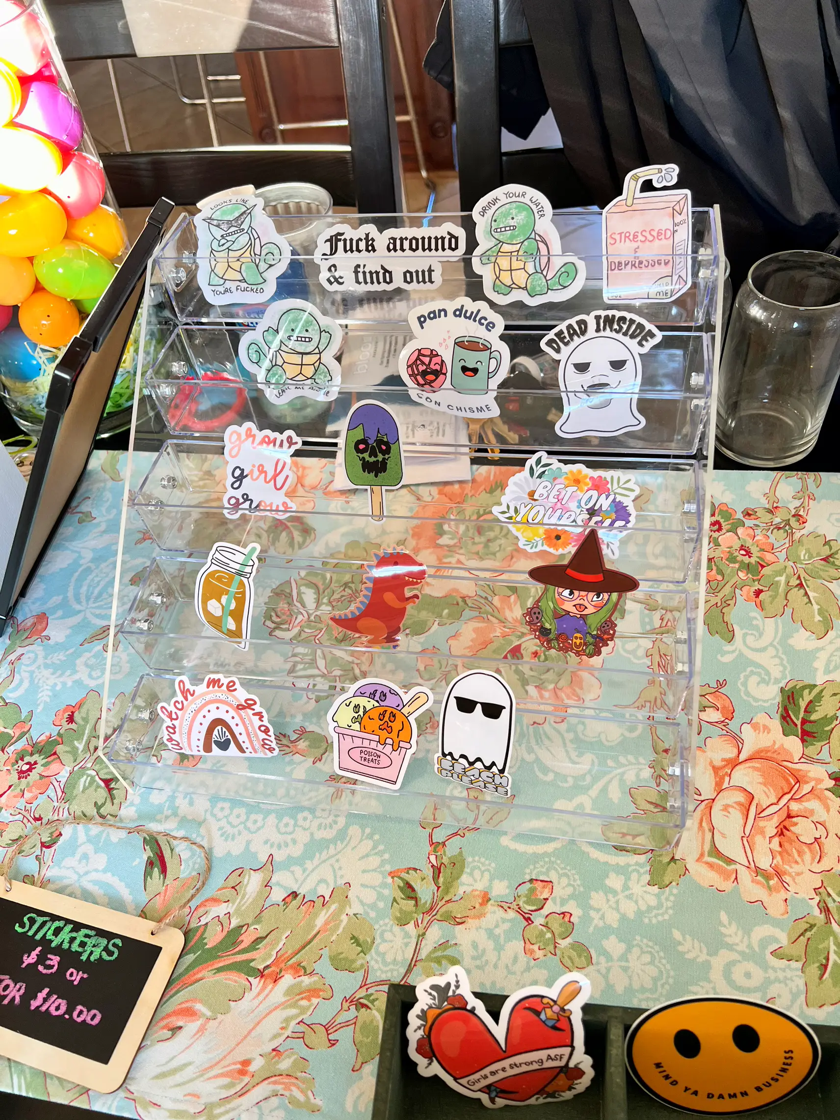 Sticker Displays To Use For Your Next Craft Market