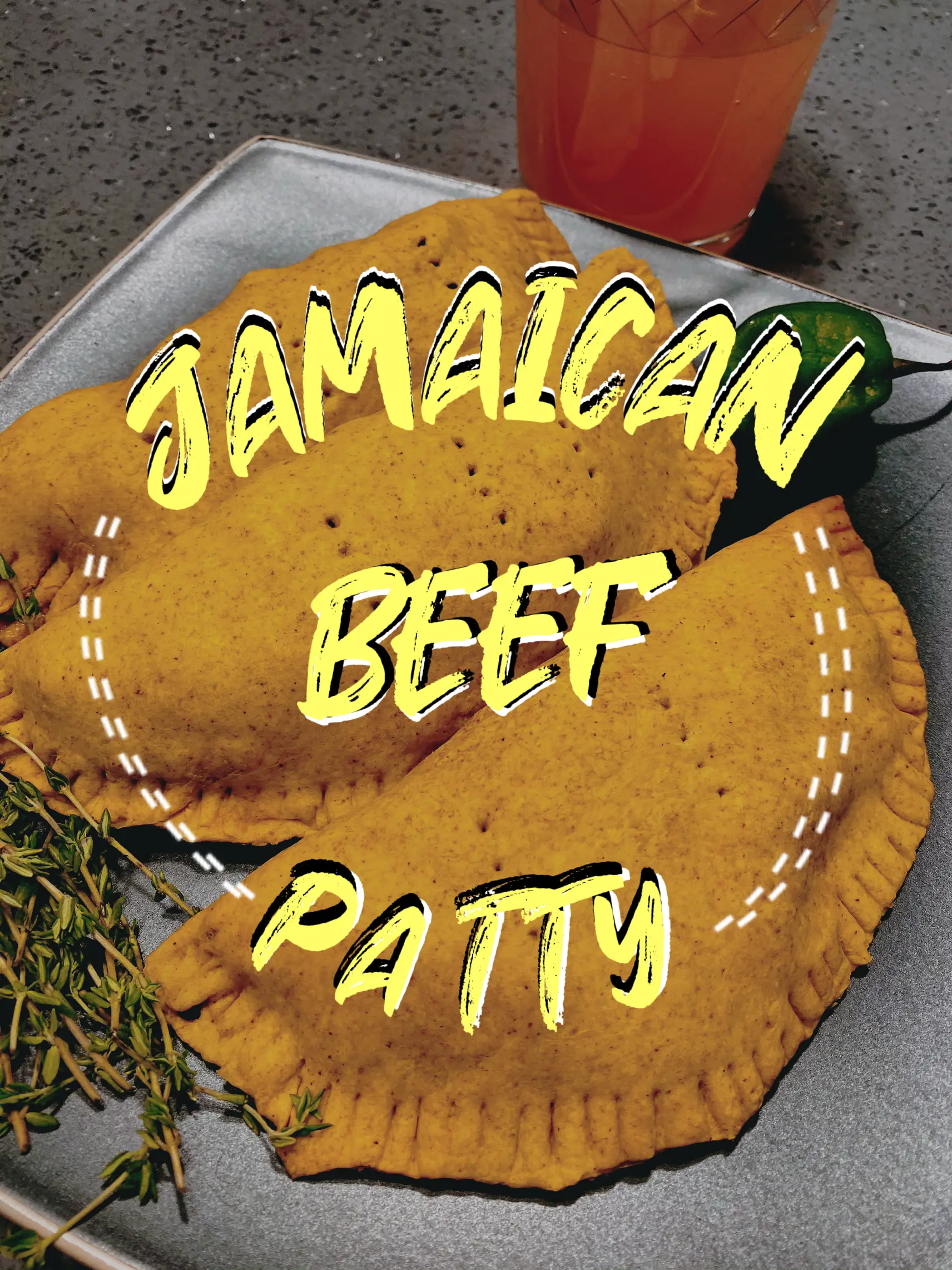Cocktail Jamaican Beef Patties