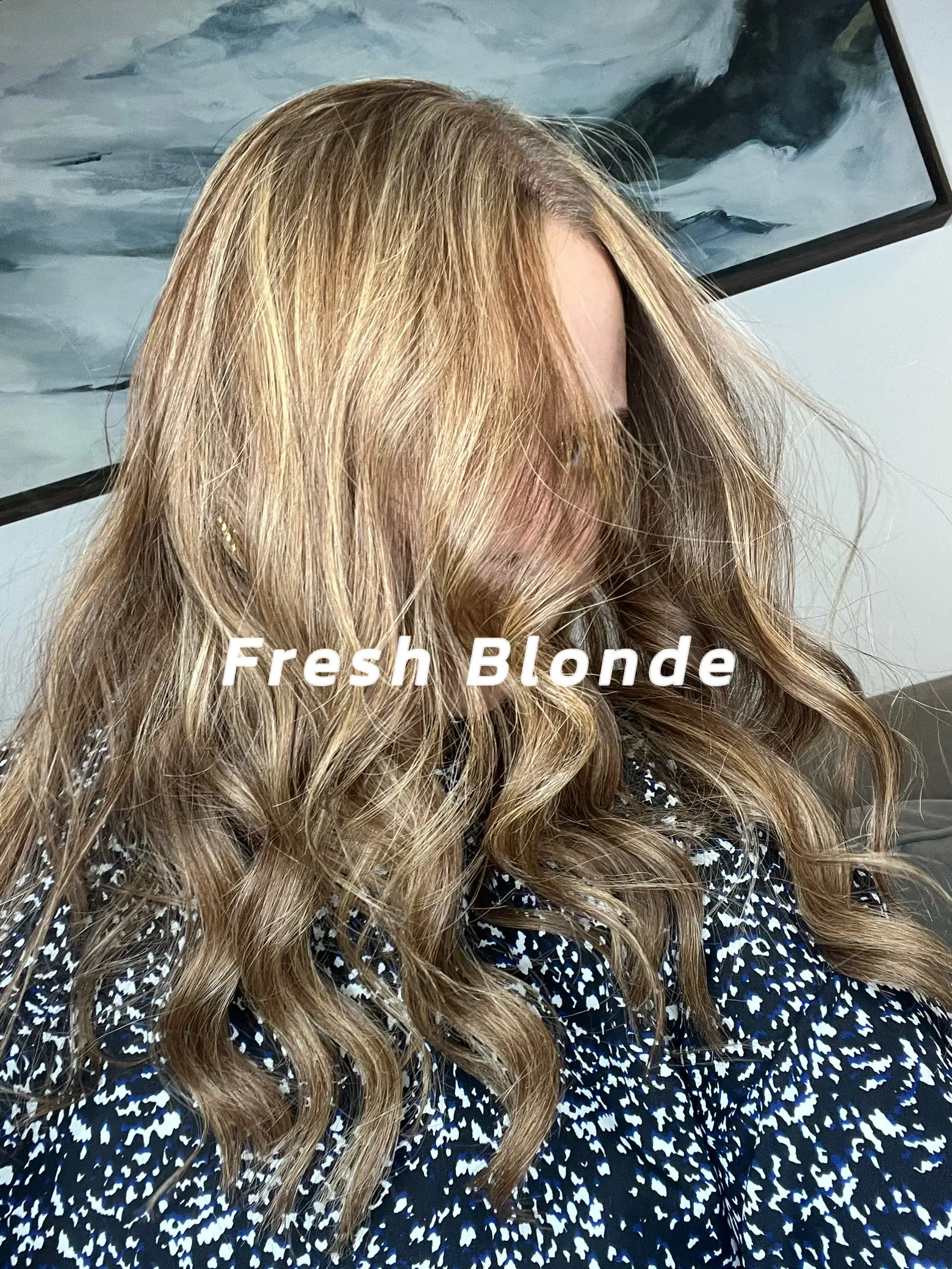 Sunny Blonde. Dimensional blonde. High ombré. Natural roots. Balayage/ombré