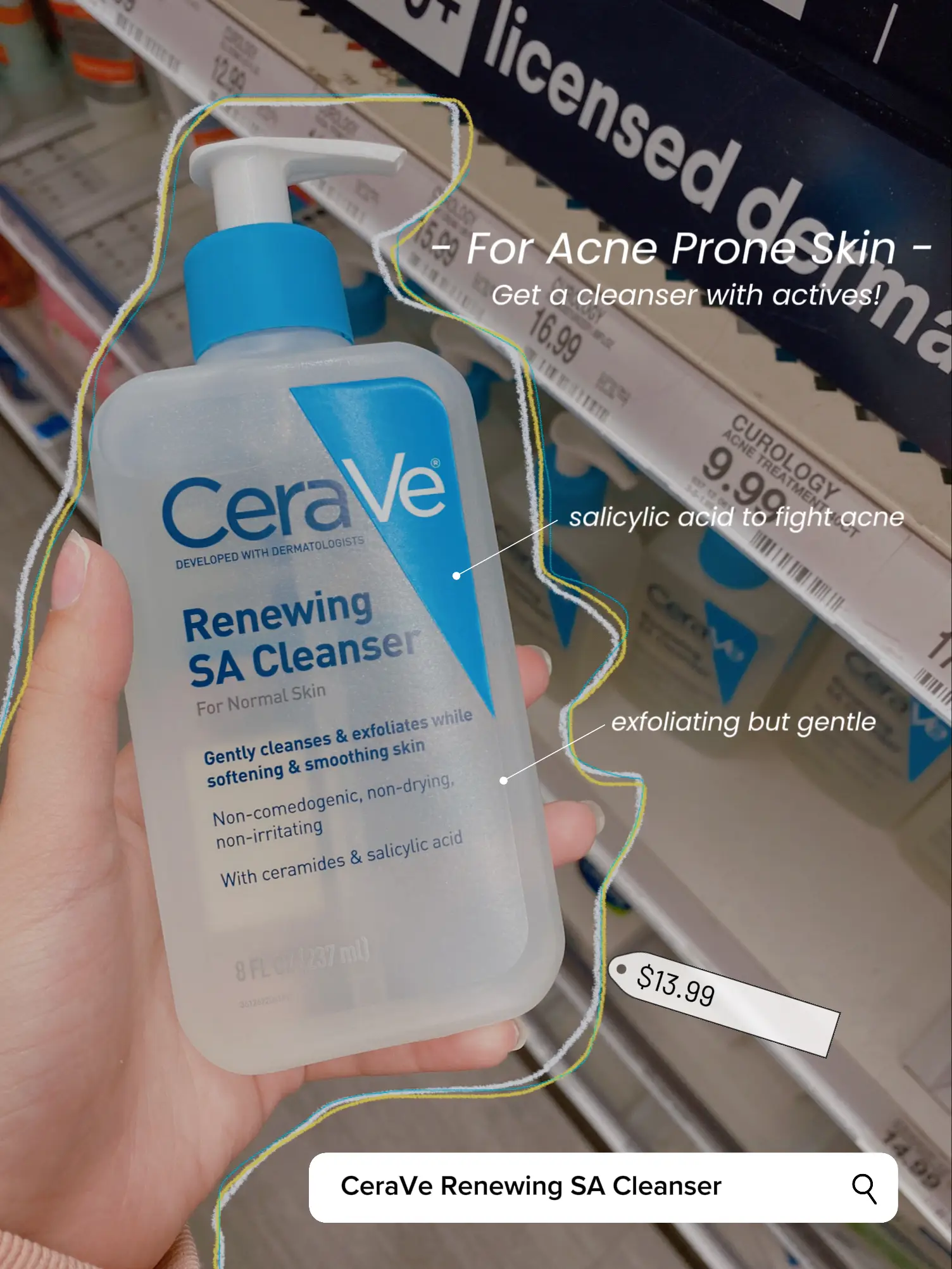 I Tried CeraVe's Renewing SA Cleanser for Clearer Skin and My Breakouts Are  Gone