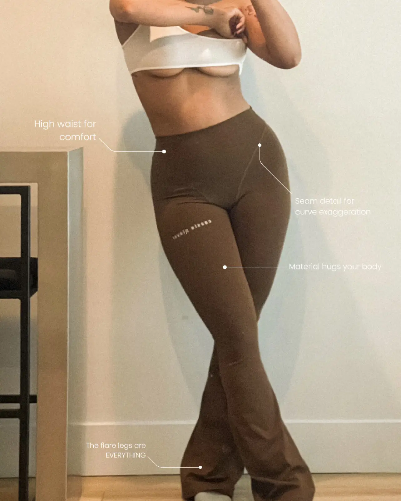 HDE Women's Color Block Fold Over Waist Yoga Pants Flare Leg Workout  Leggings (Tie Dye, 3X)