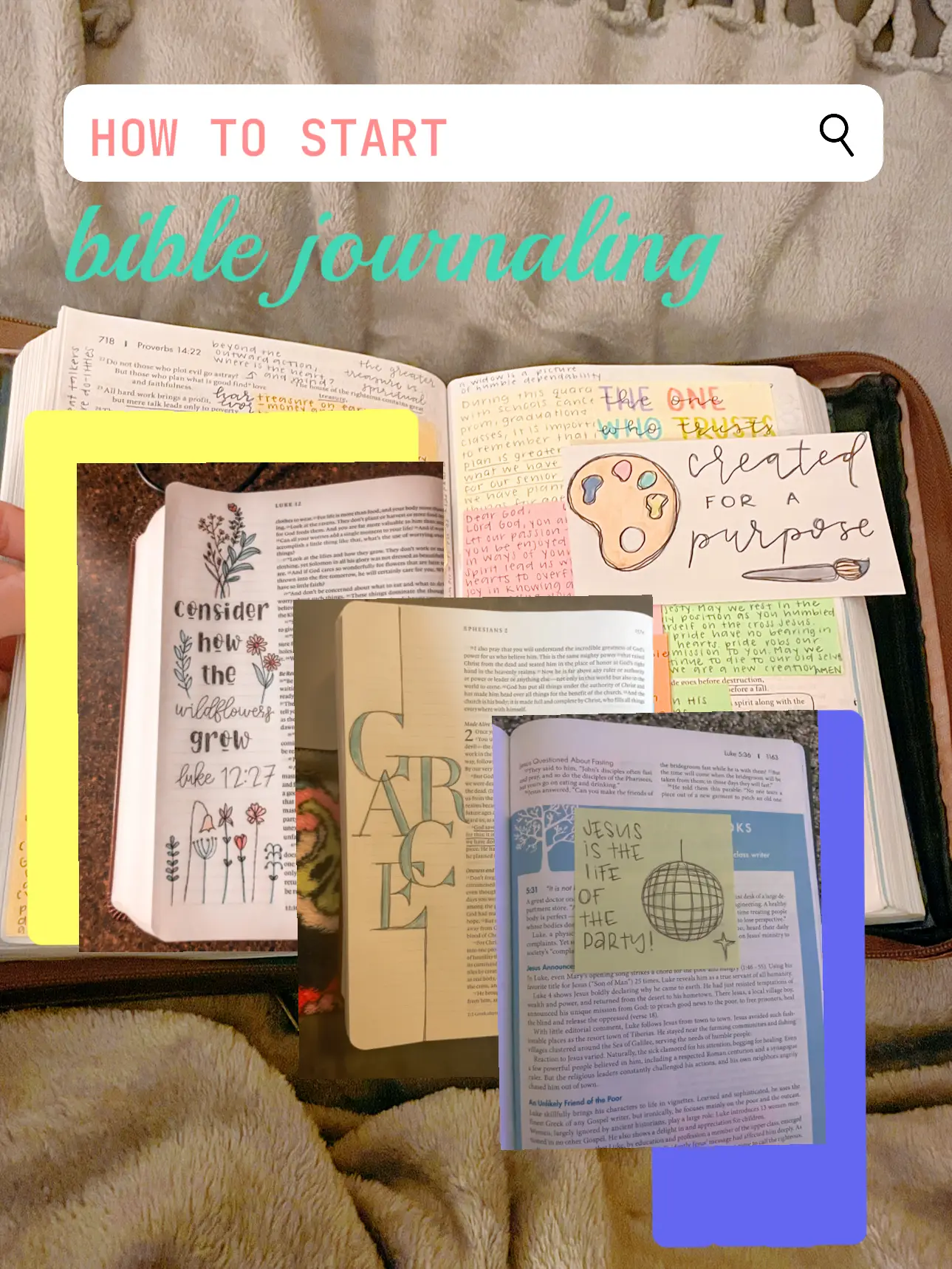 Best Bible Journaling Supplies- Bible Journaling 101 - Scribbling Grace