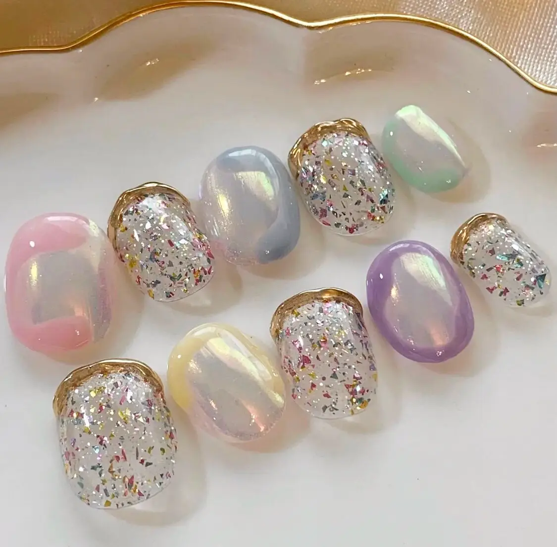 Classic Simple Glitter Shiny Pearl Rhinestones Rhinestones - Temu Japan