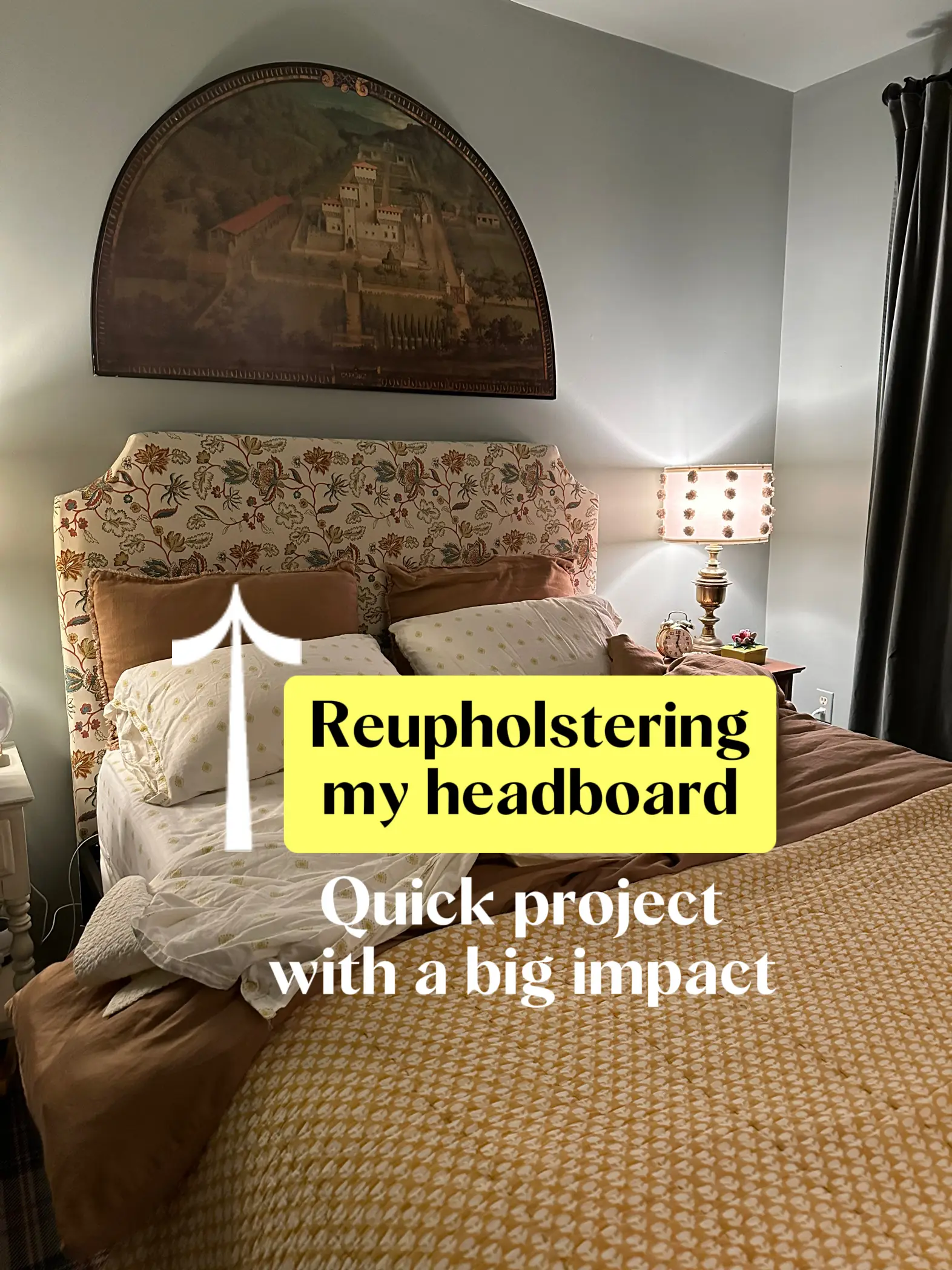 Reupholster headboard on sale