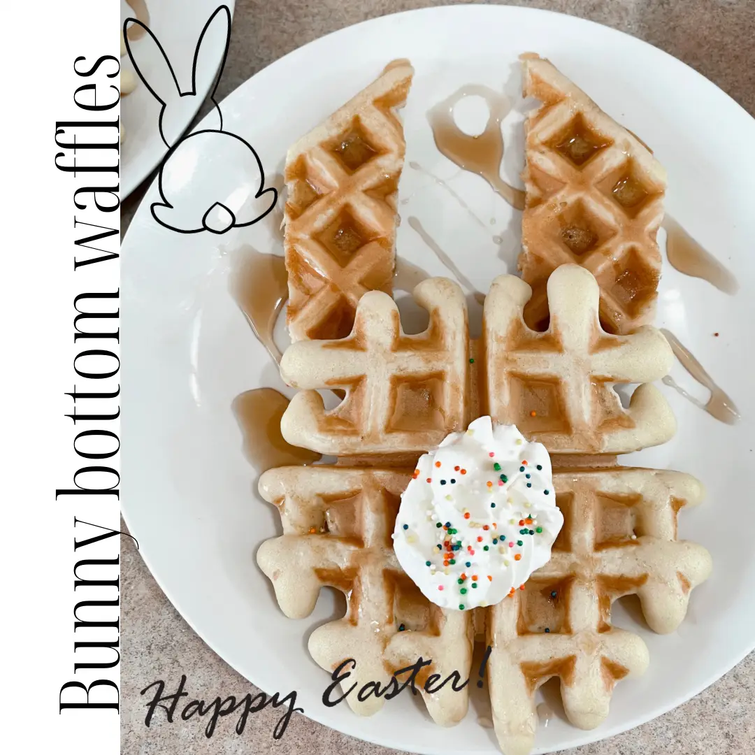 Our Easter Traditional Bunny Bottom Waffles | Kay Jonesが投稿したフォトブック | Lemon8