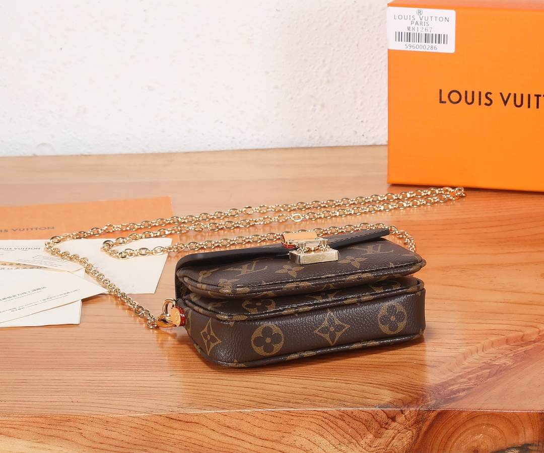 How to Make a Louis Vuitton Wallet on Chain [Part 2] #louisvuitton 