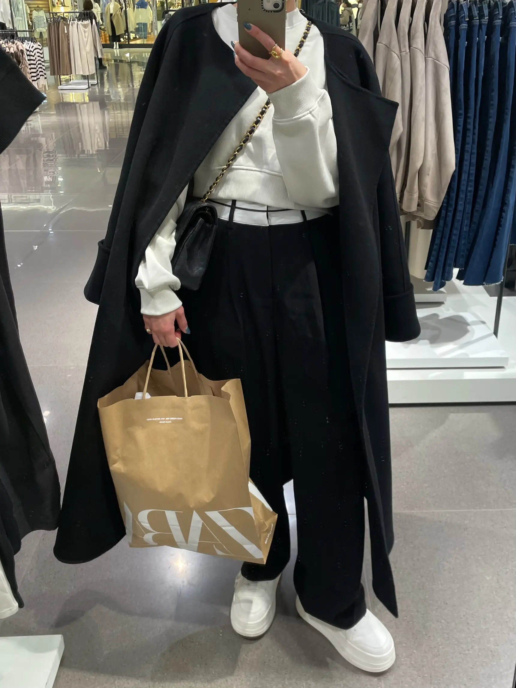 ZARA】バズってる厚底プラットフォームスニーカー👟 | 𝐧𝐚𝐜𝐡𝐢𝐜𝐨